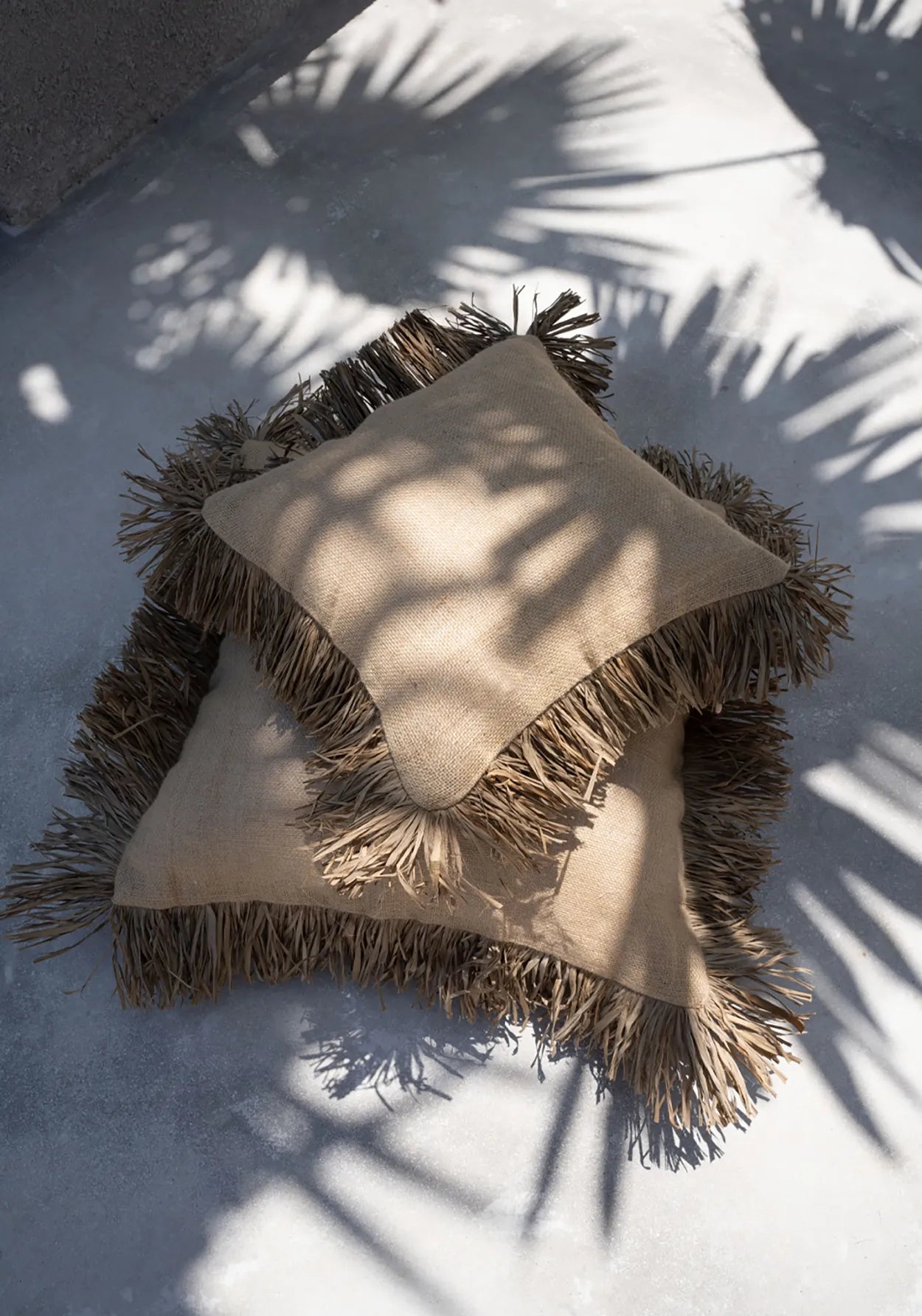 The Jute Bonita Cushion Cover - Natural - 60x60 - Remood furniture living