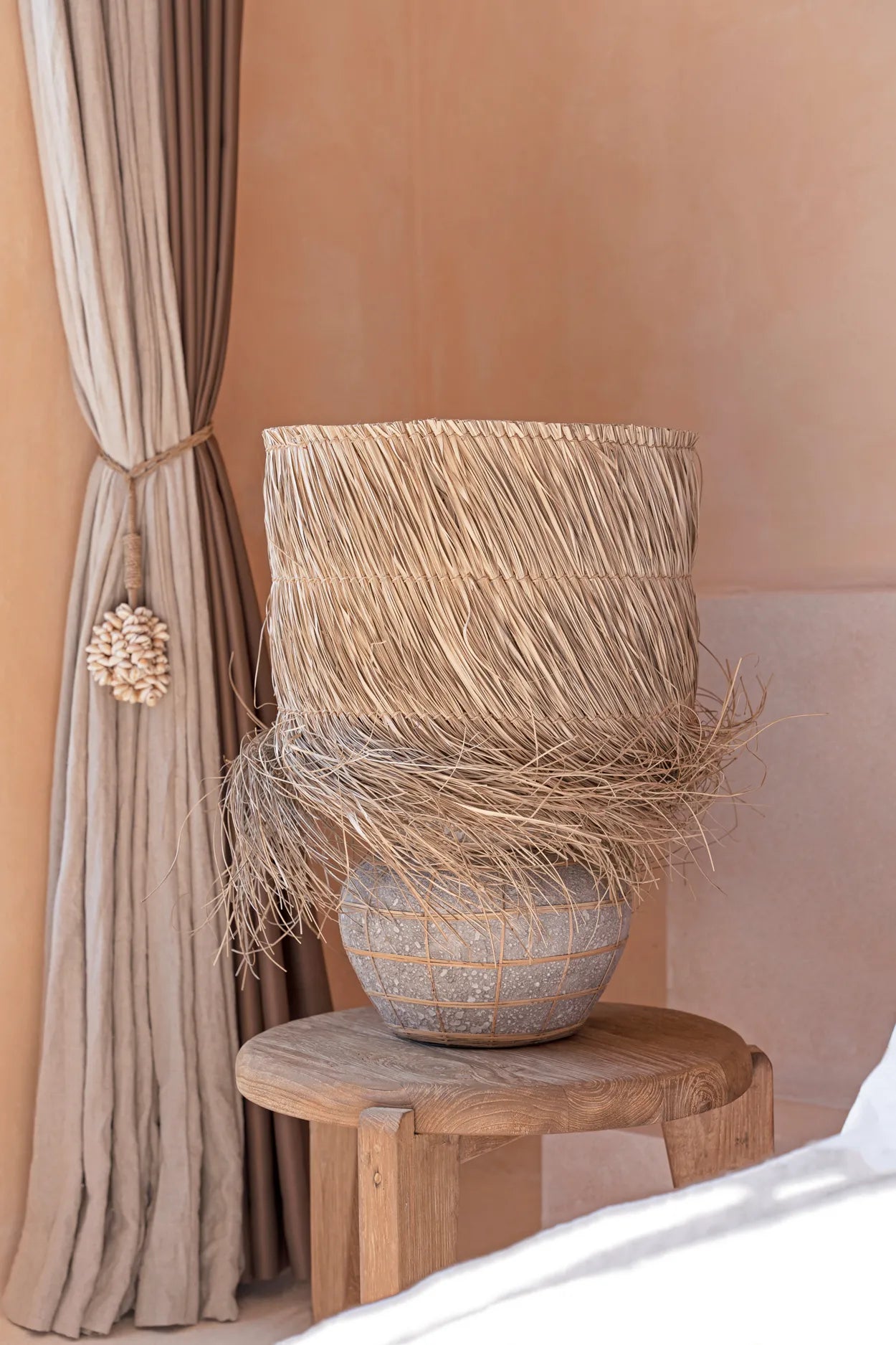 The Lipsi Table Lamp - Natural Concrete - Remood furniture living
