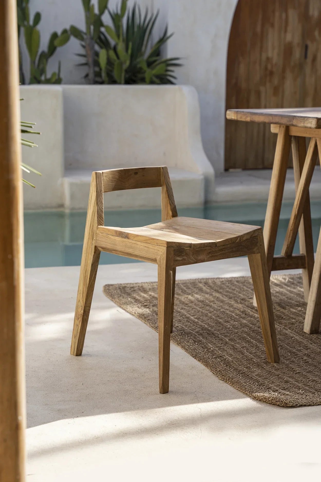 The Ydra Dining Chair - Natural - Outdoor - Remood furniture living