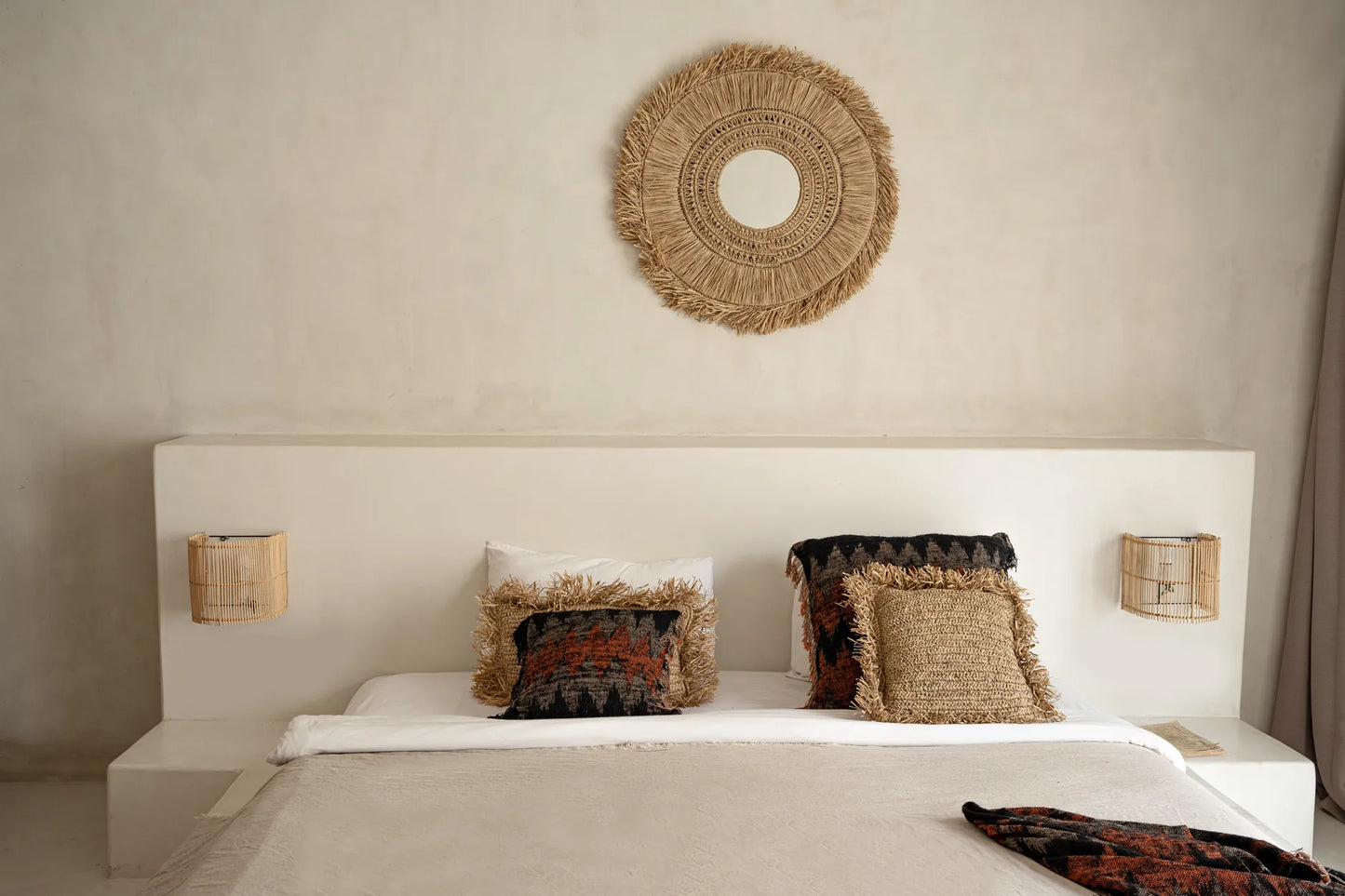 The Oh My Gee Cushion Cover - Black Orange - 40x40 - Remood furniture living