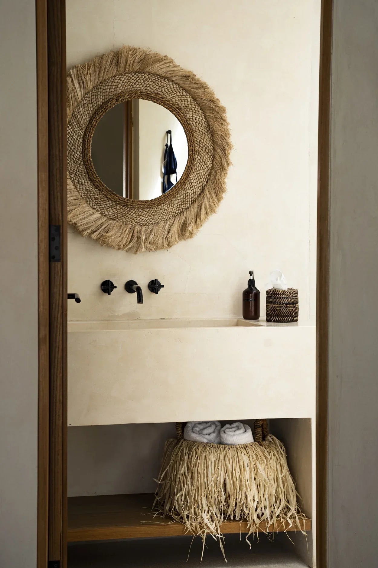 The Raffia Basket - M - Remood furniture living