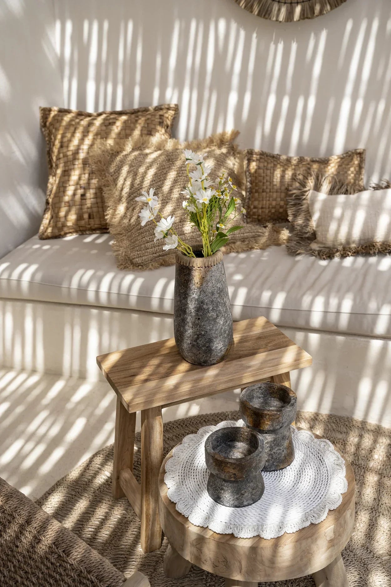The Gypsy Candle Holder - Antique Grey - L - Remood furniture living