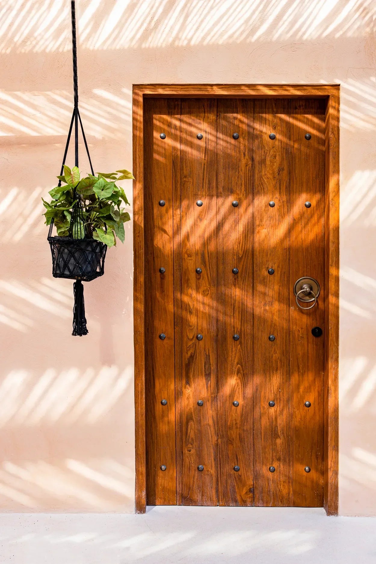 The Macrame Plant Holder - Black - M - Remood furniture living
