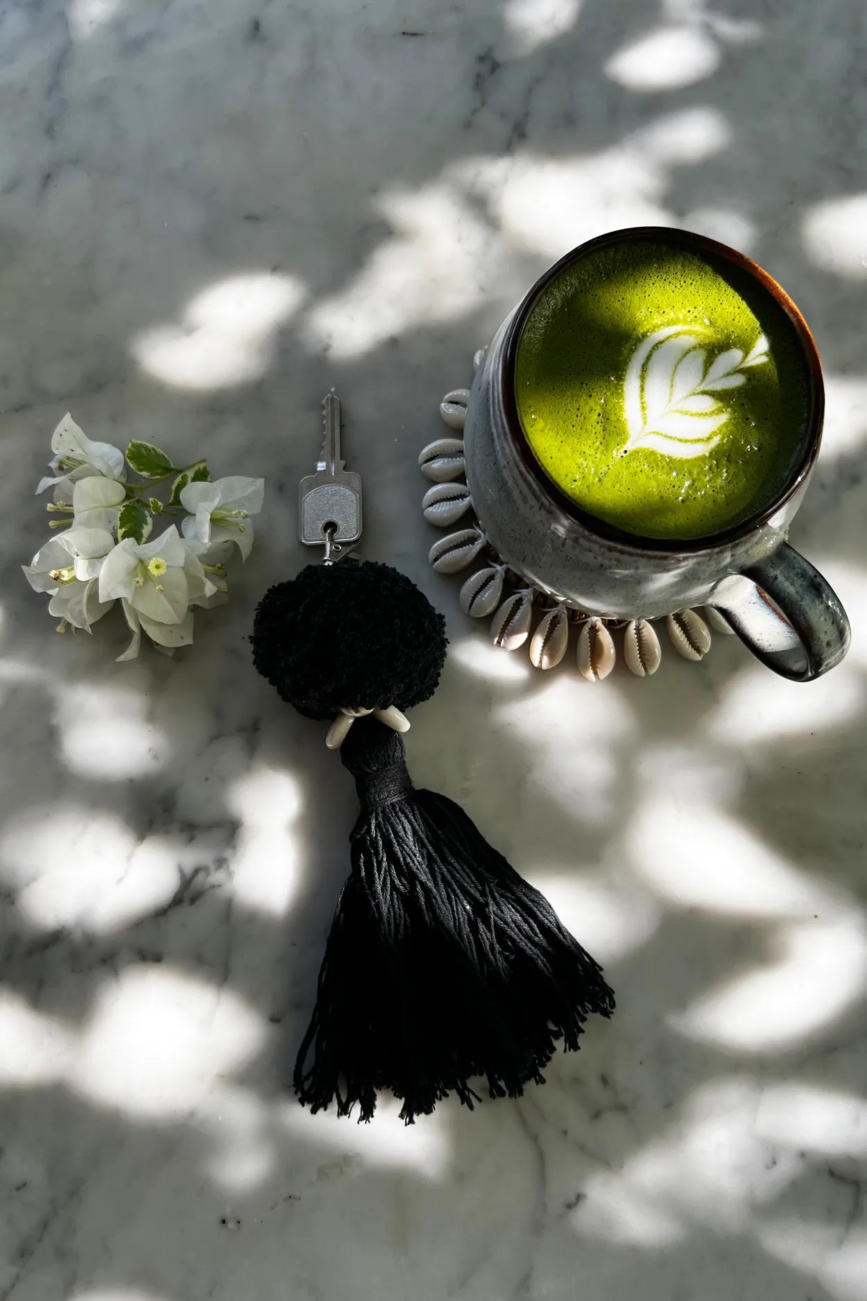 The Pompom Keychain - Black - Remood furniture living