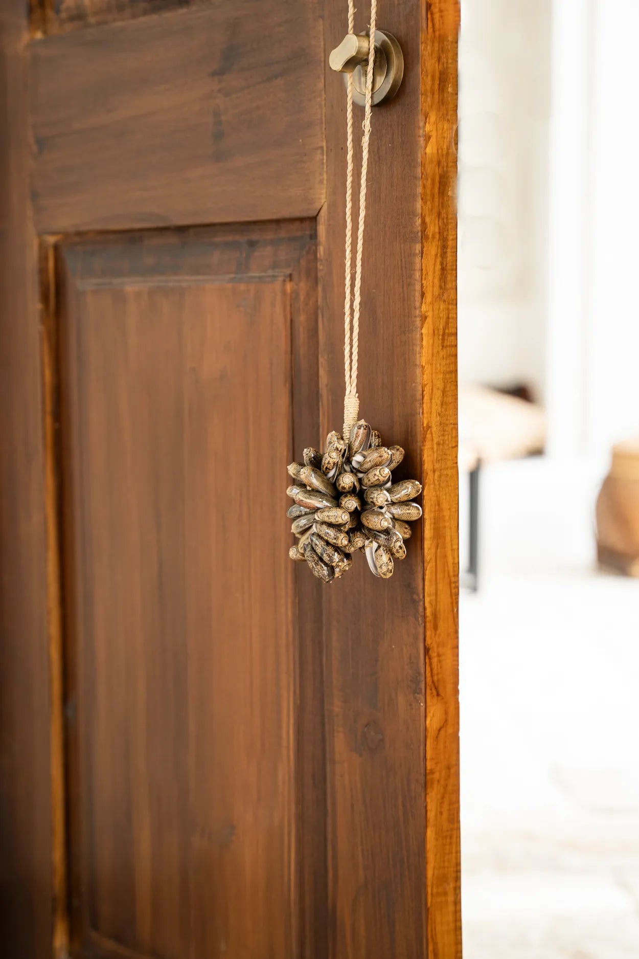 The Brown Cowrie Shell Tassel - Remood furniture living