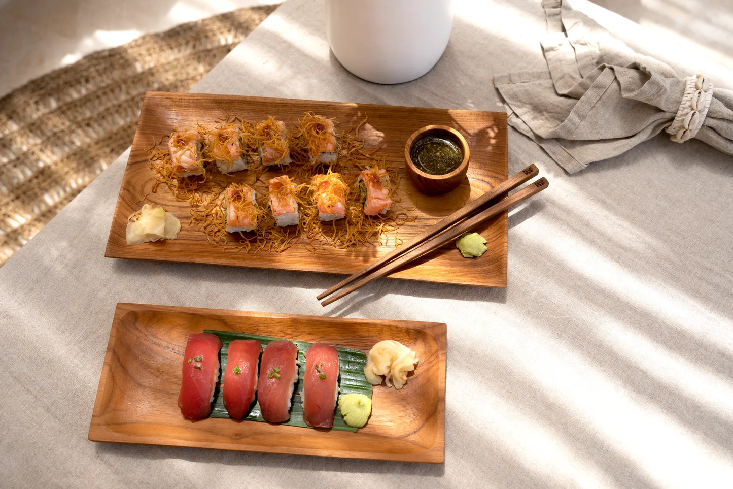 The Teak Root Sushi Plate - L - Remood furniture living
