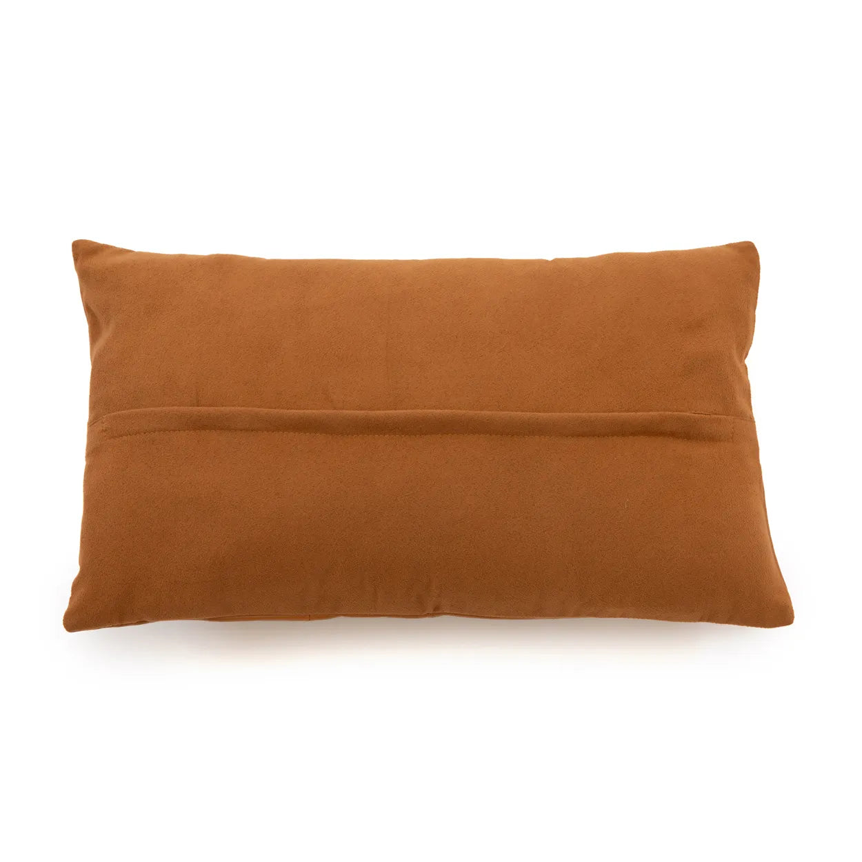 The Six Panel Leather Cushion Cover - Camel - 30x50 - Remood furniture living