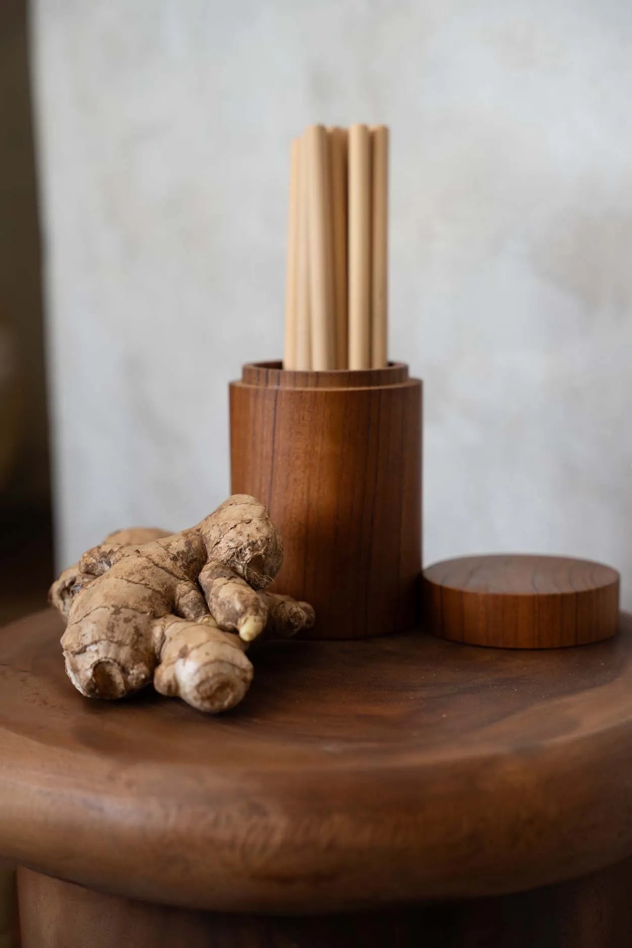 The Teak Root Jar - M