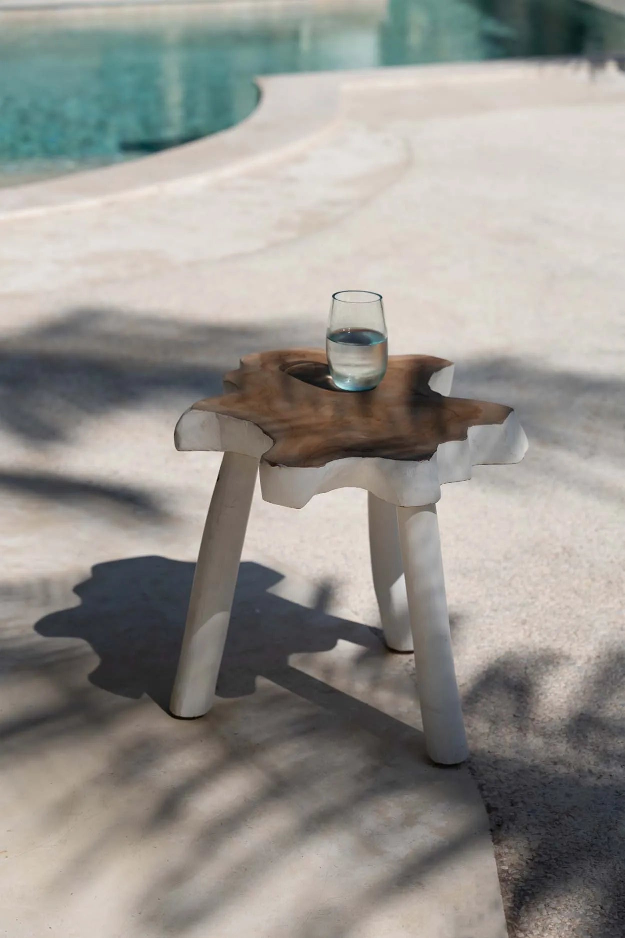 The Organic Side Table - Natural White - Remood furniture living
