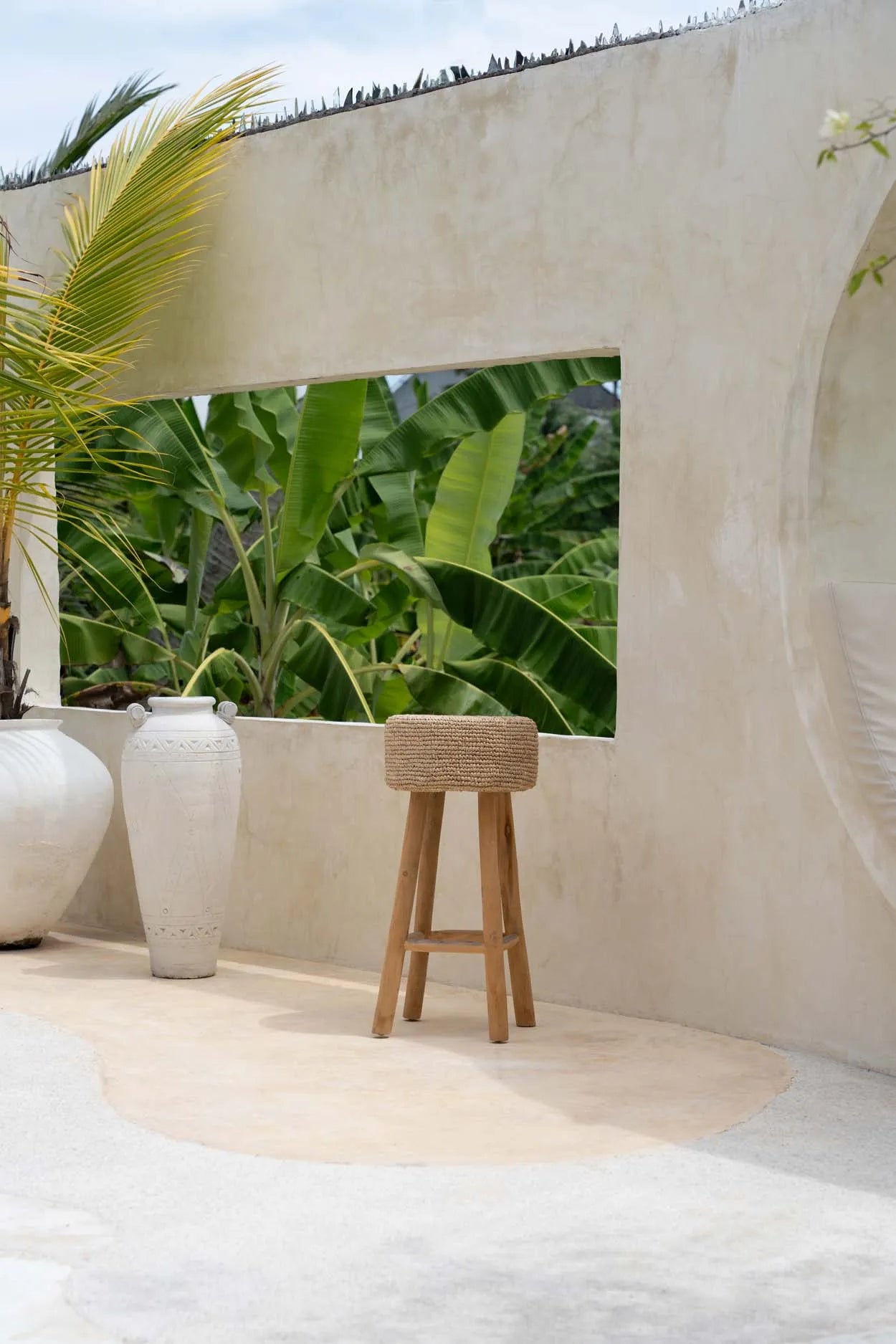 The Raffia Bar Stool - Remood furniture living