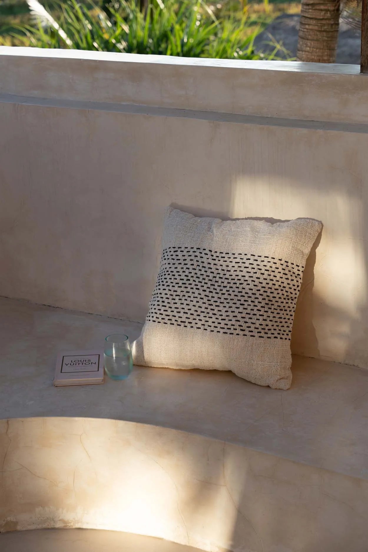 The Misty Cushion Cover - Natural Black - Remood furniture living