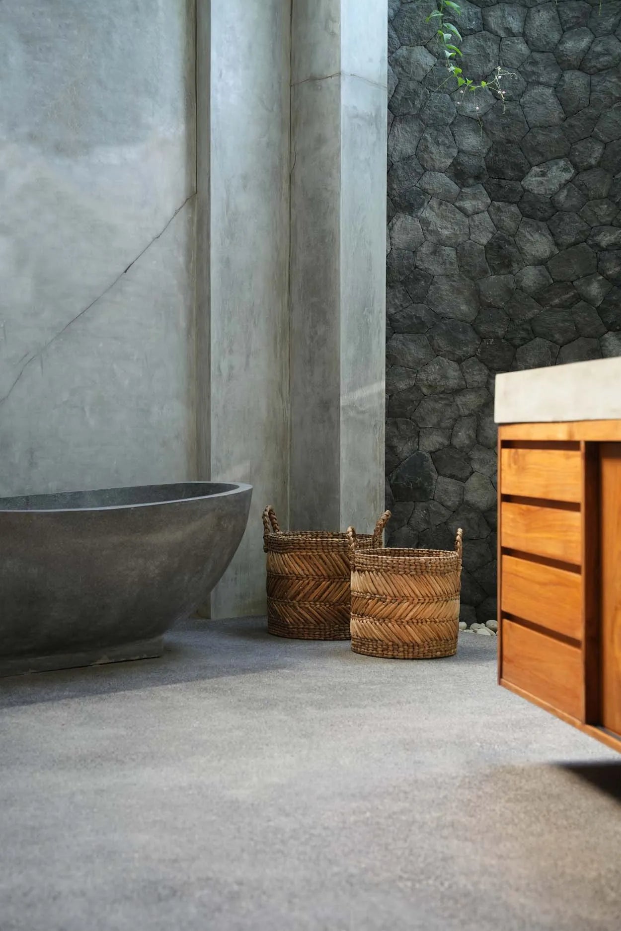 The Banana Zigzag Basket - M - Remood furniture living