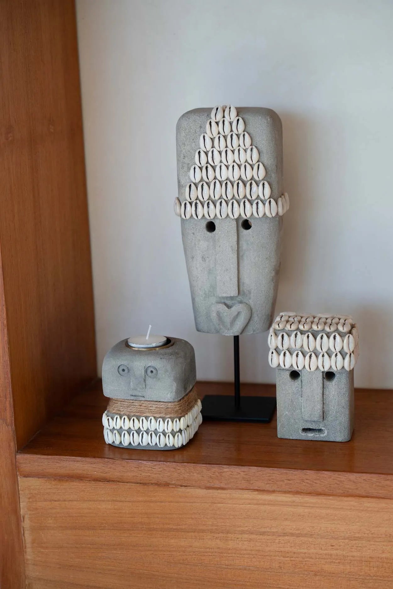 The Sumba Stone #31 Candle Holder - Remood furniture living