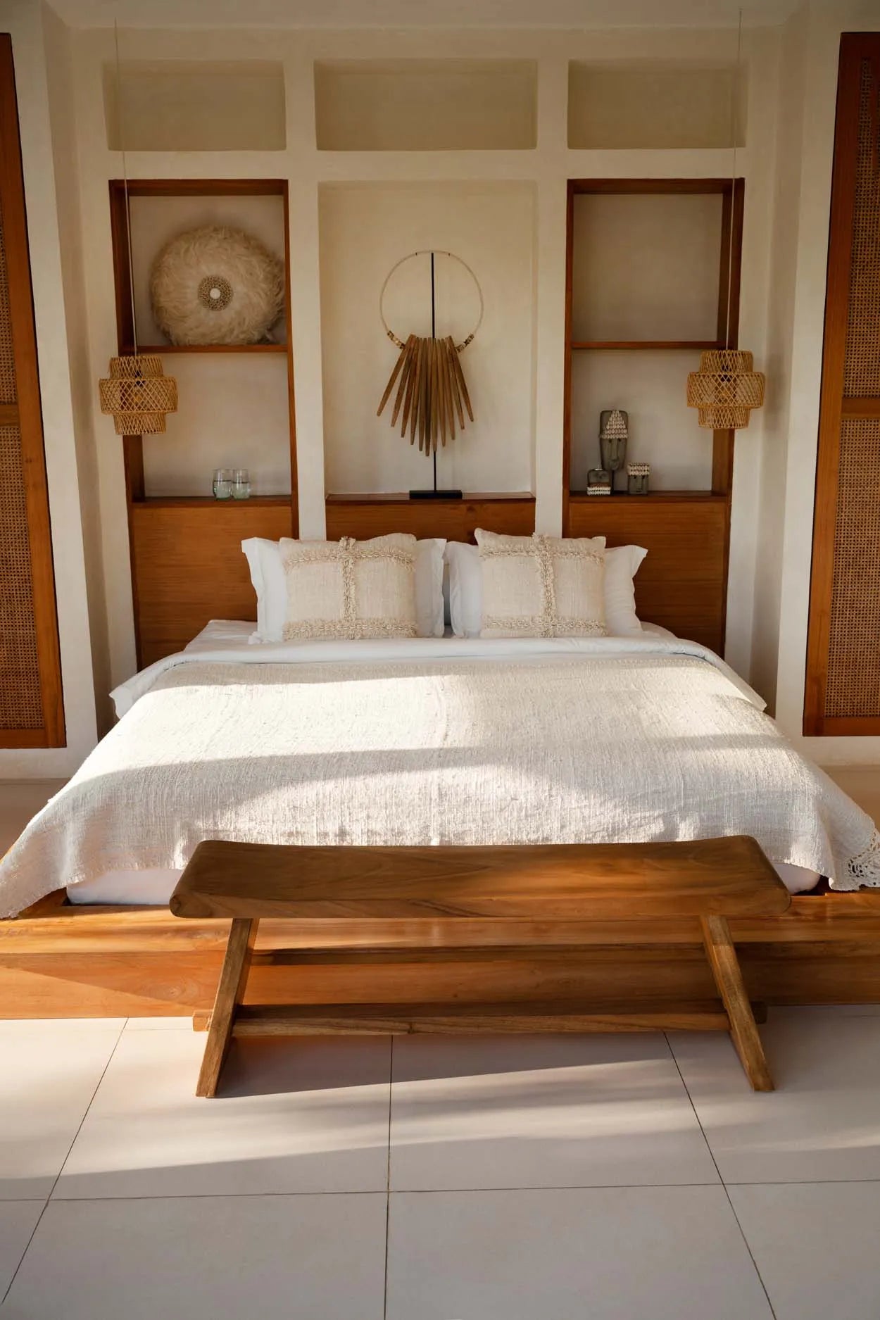 The Suar Bench - Natural - 120 - Remood furniture living