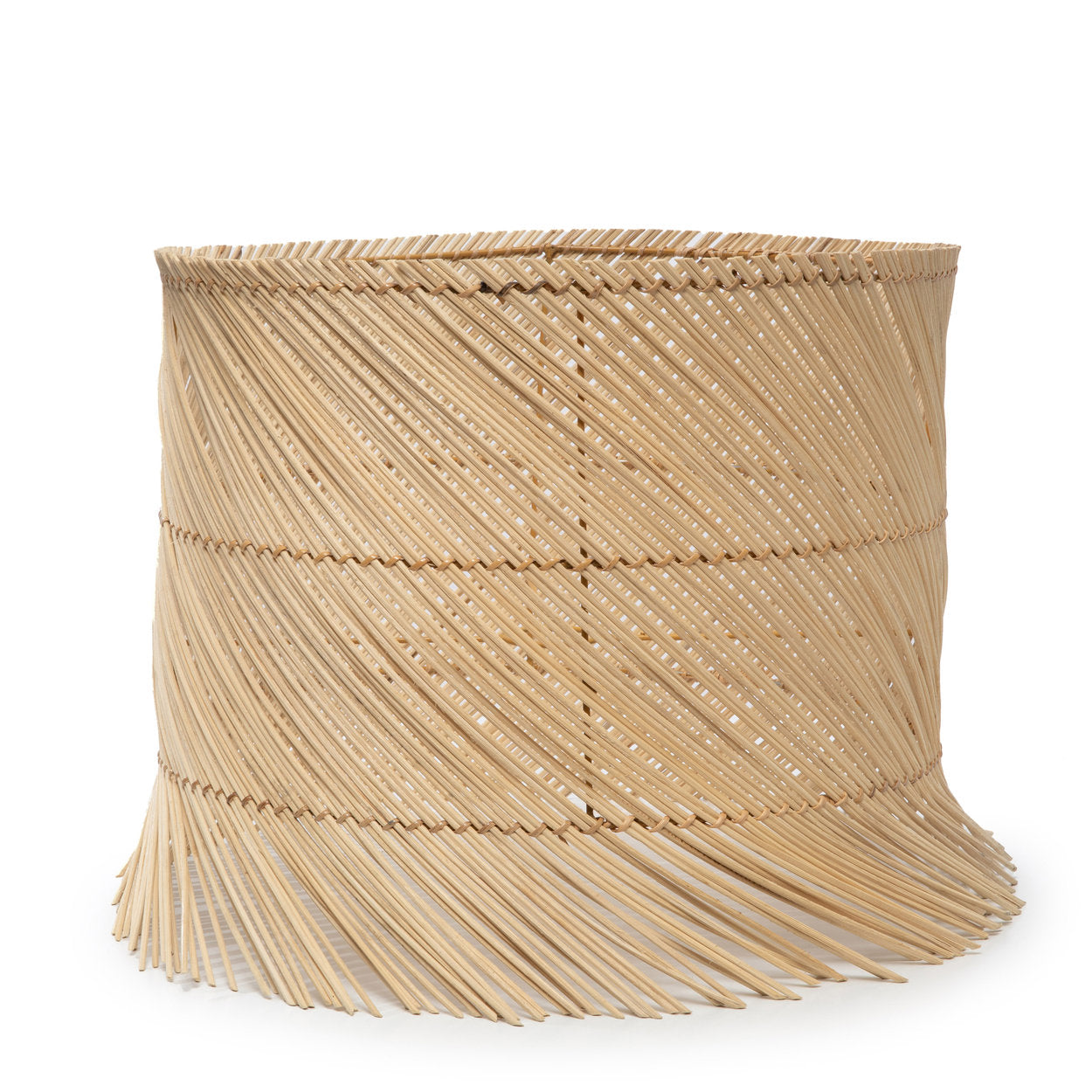 The Rattan Table Lamp Shade - Natural - Remood furniture living