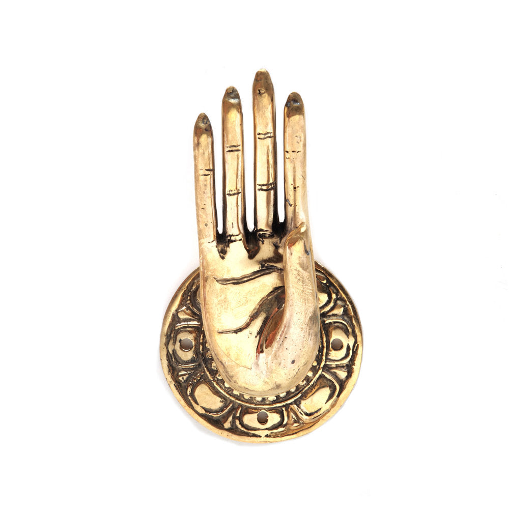 The Golden Mudrah Hand - L