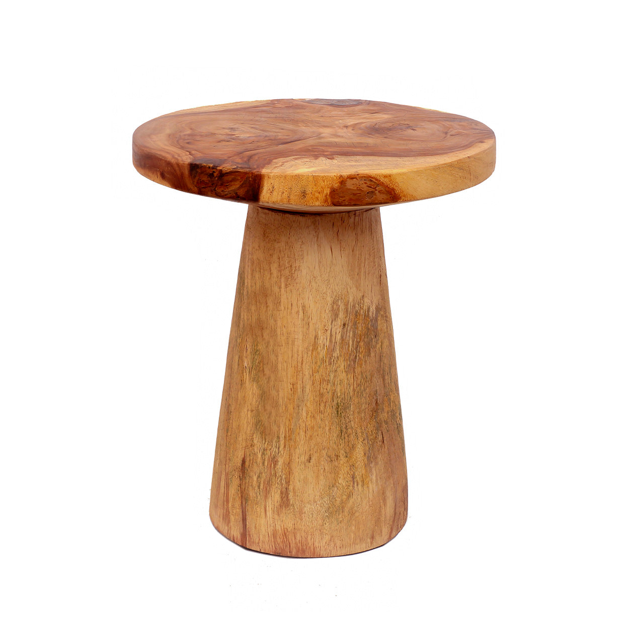 Tavolino laterale Timber Conic - Naturale - 50