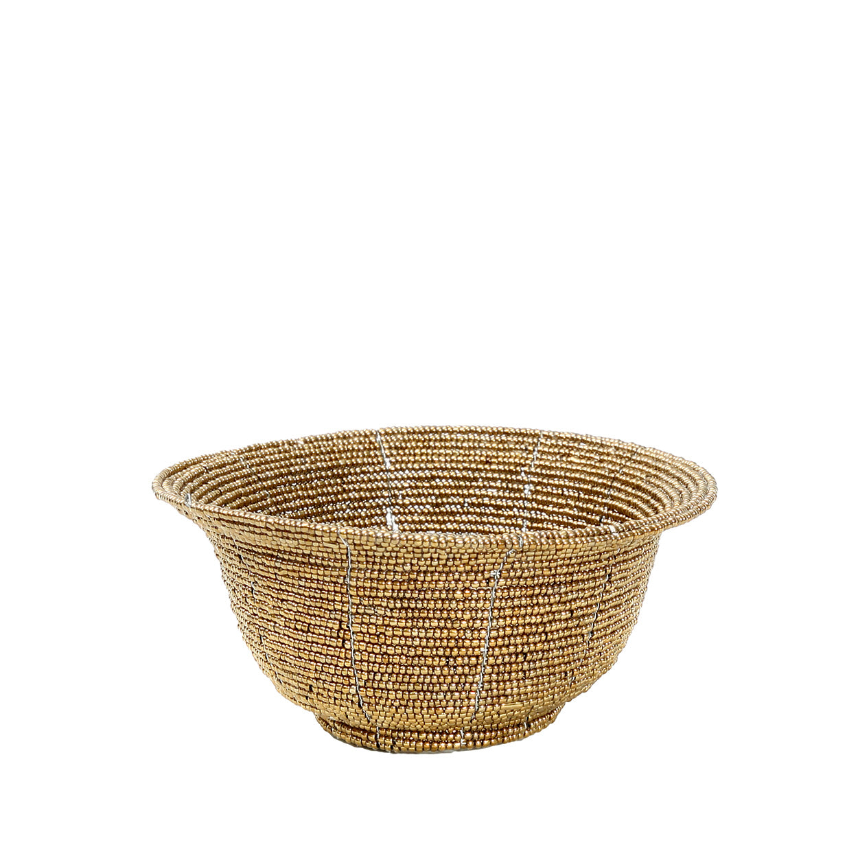 The Beaded Bowl Low - Oro - S