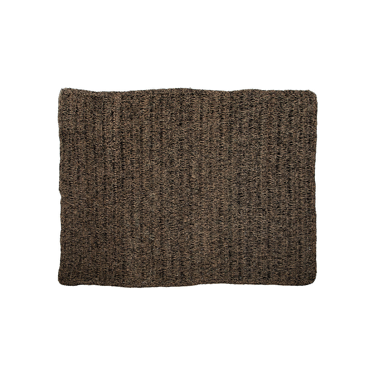 Tapis en jonc de mer - Noir naturel - 180 x 240