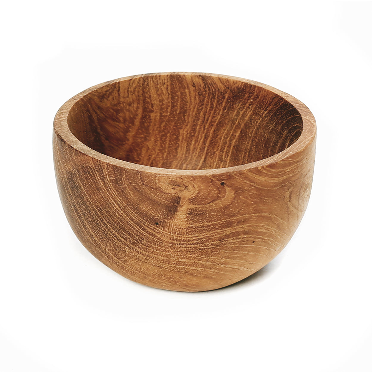 Tazza di sale in radice di teak - XS