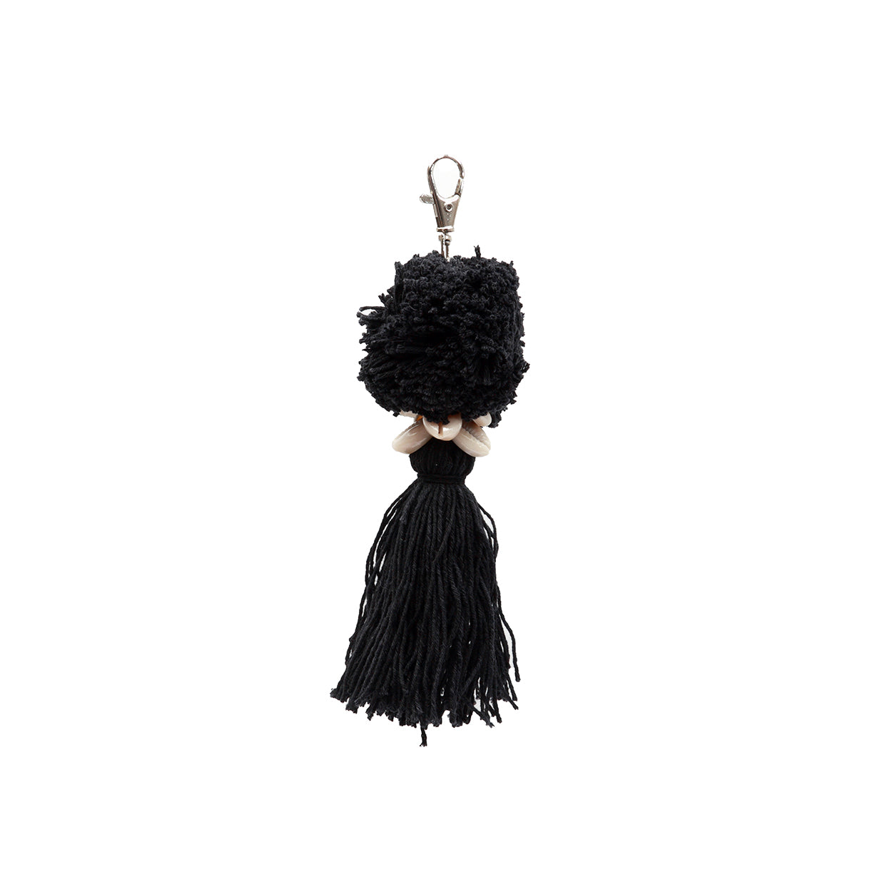 Portachiavi Pompon - Nero