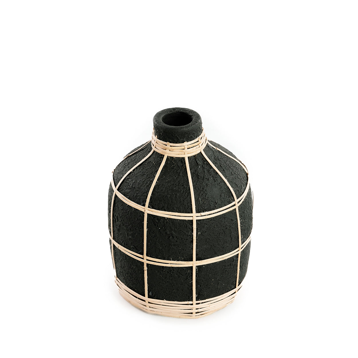 The Whoopy Vase - Black Natural - S