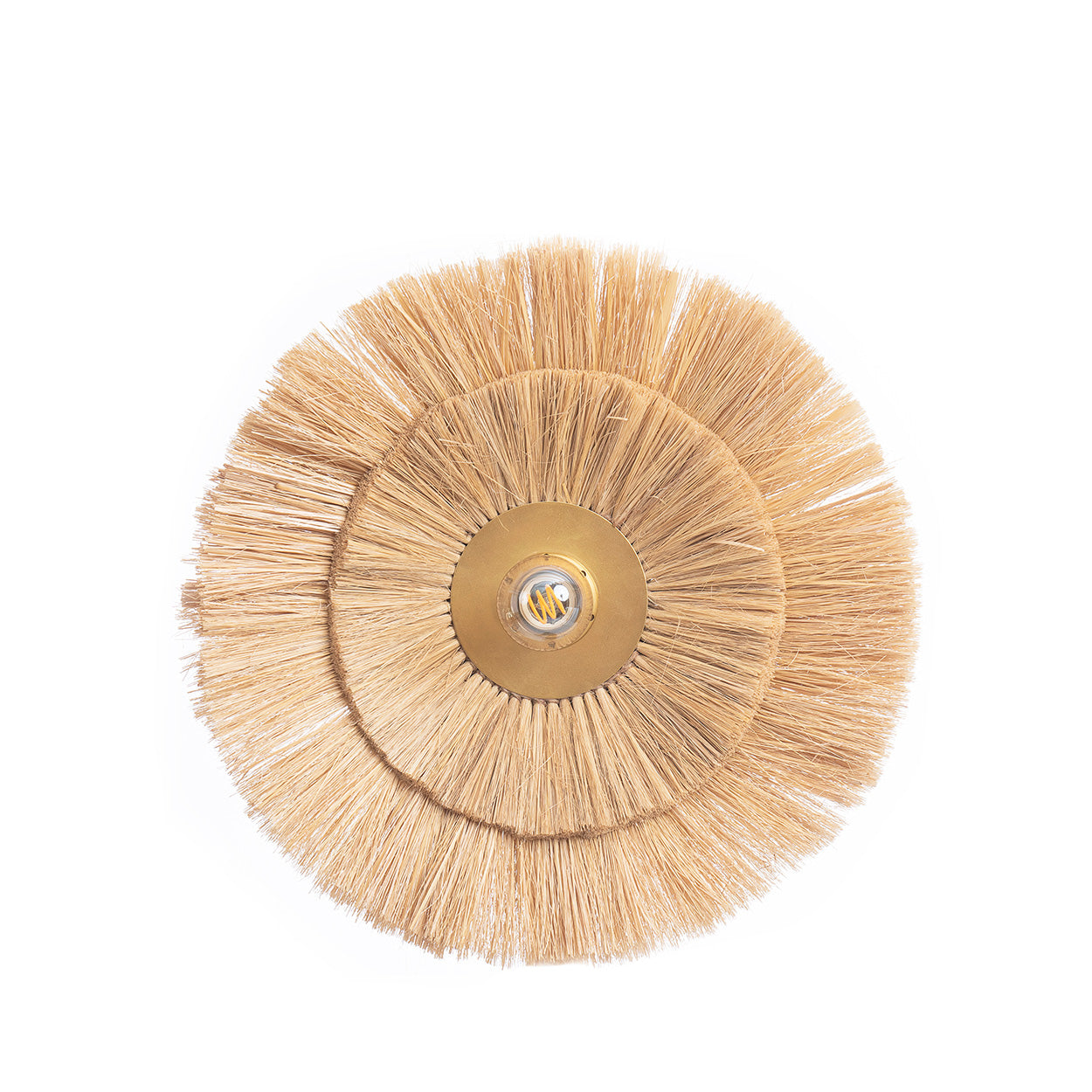 The Double Trouble Wall Lamp - Natural Gold - M