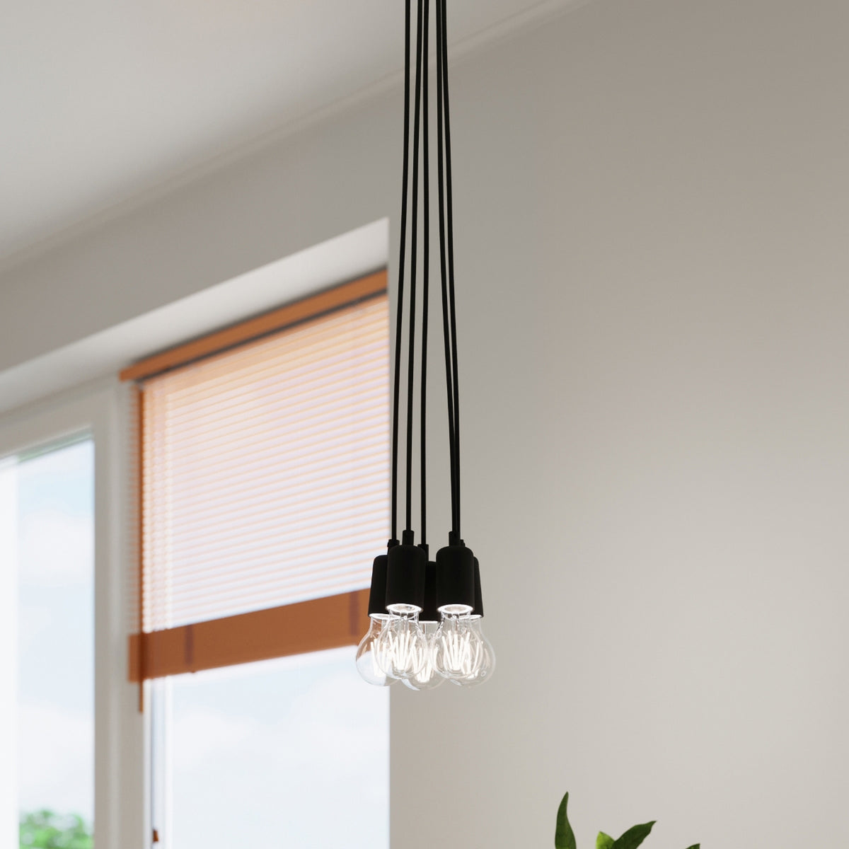 Pendant lamp DIEGO 1 black