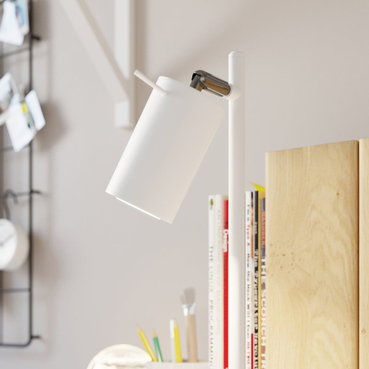 Table lamp RING white