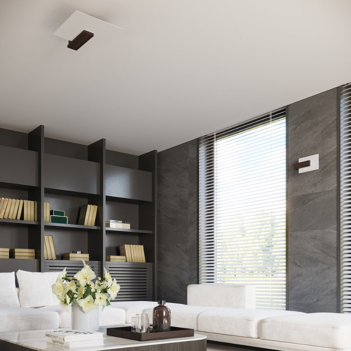 Wall lamp LAPPO wenge