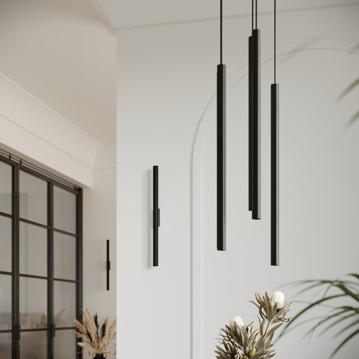 Wall lamp PASTELO 2 black