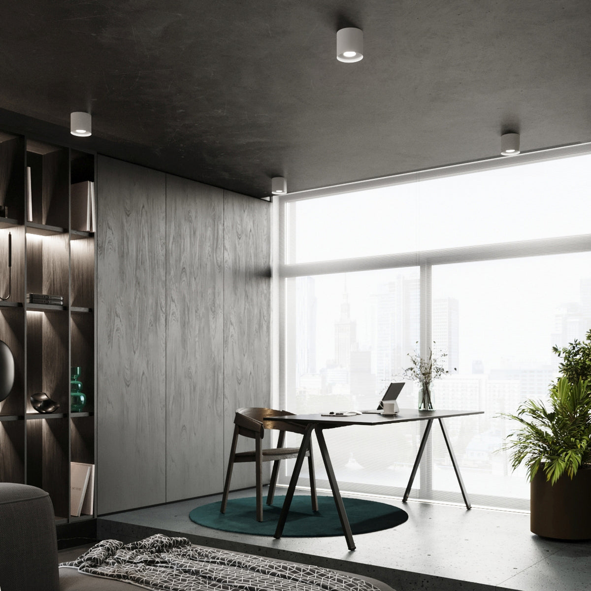 Ceiling lamp MIKA white