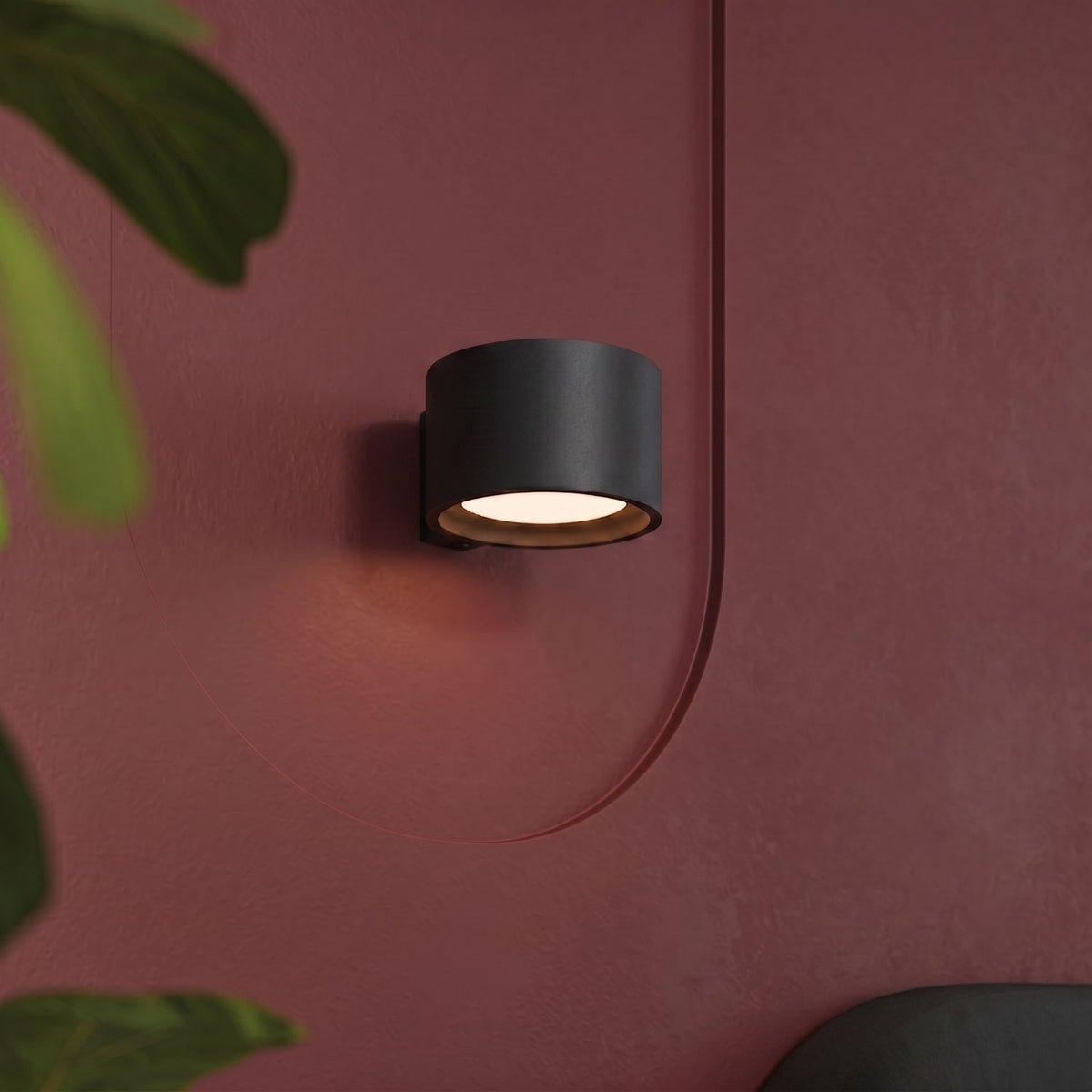 Wall lamp MODO 1 black Gx53