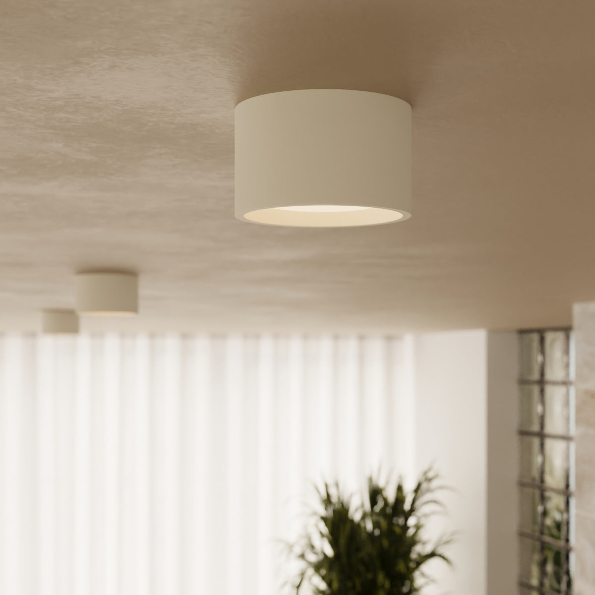 Ceiling lamp MODO 3 beige Gx53