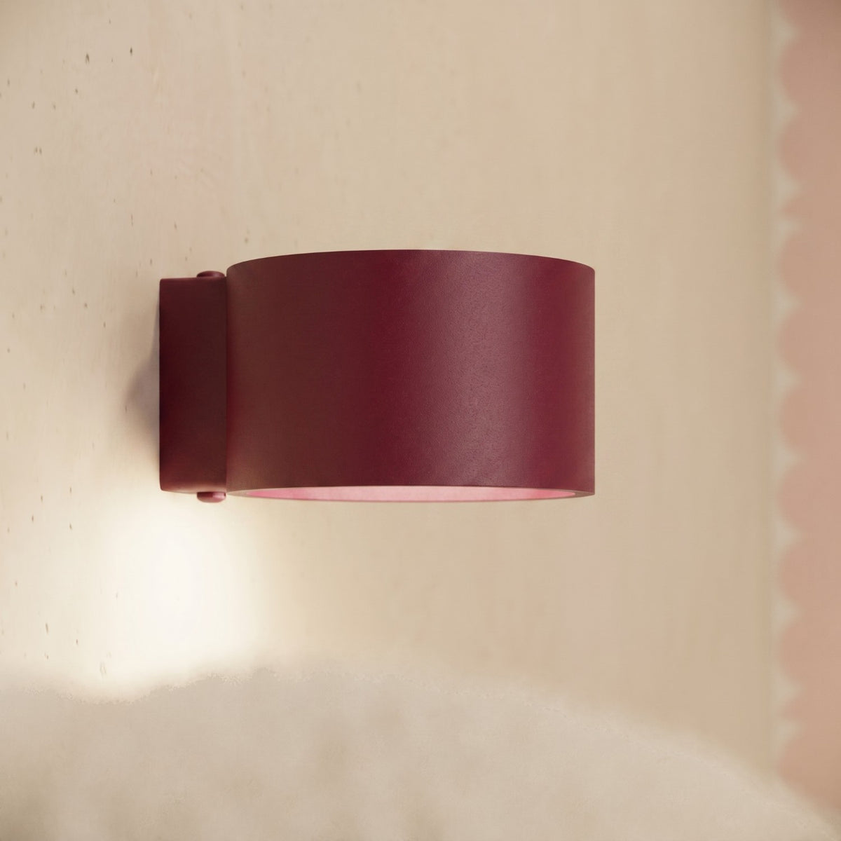 Ceiling lamp MODO 3 burgundy Gx53