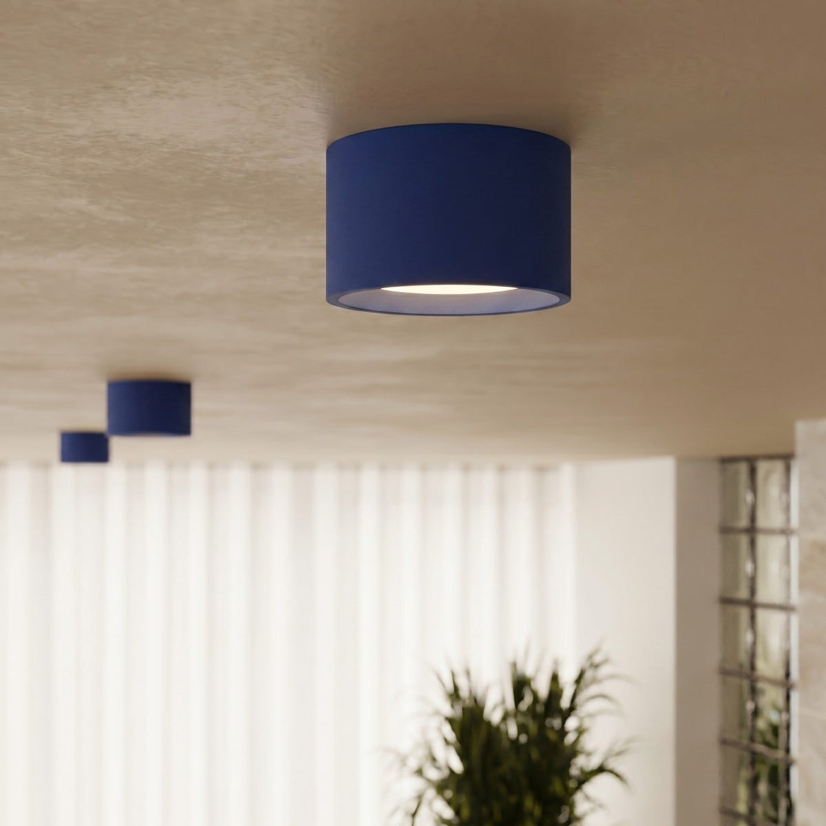 Ceiling lamp MODO 2 ultramarine Gx53
