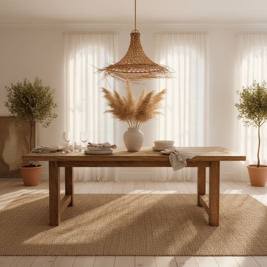 Como Criar um Lounge Exterior Mediterrânico com Móveis Naturais