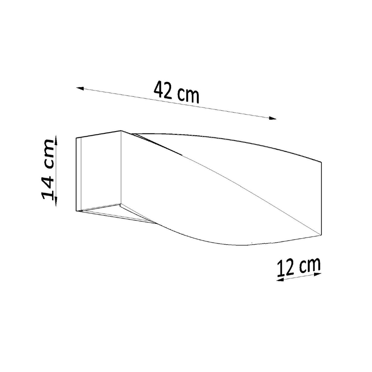 Wall lamp ceramic SIGMA