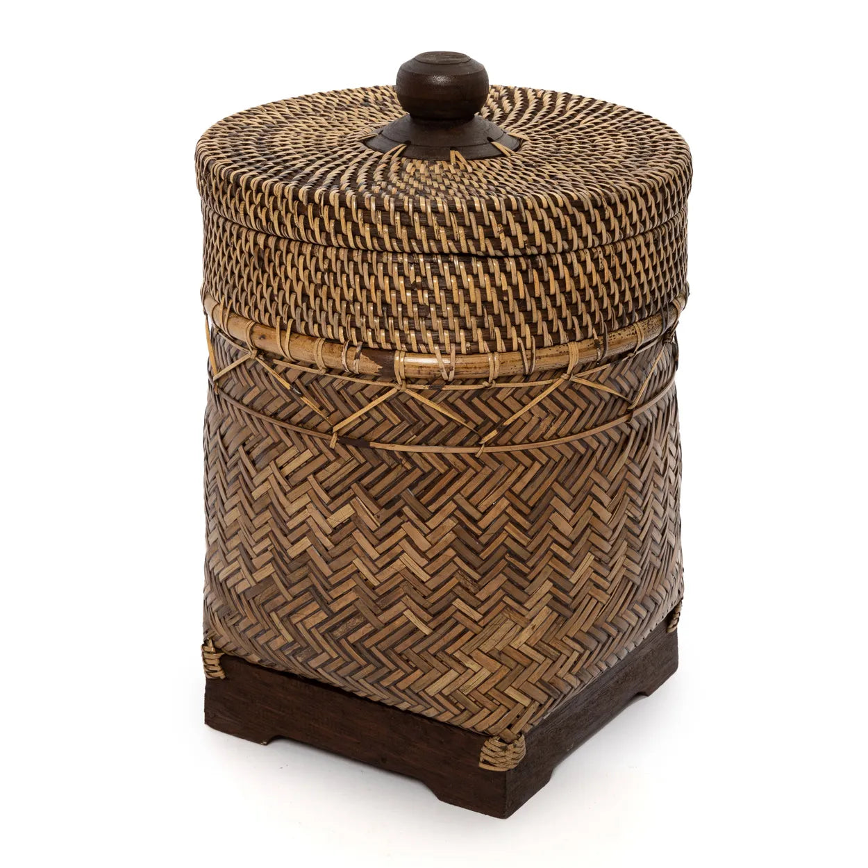 The Bathroom Bin Basket - Natural Brown - Remood furniture living