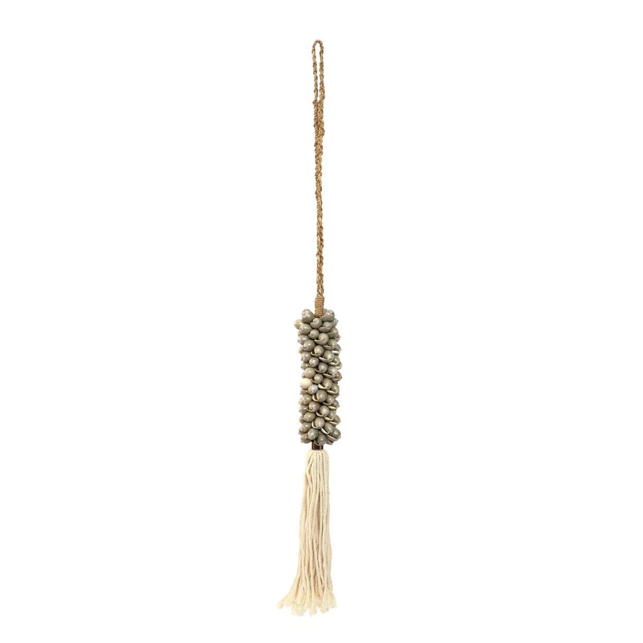 The Shell & Cotton Tassel - Grey - Remood furniture living