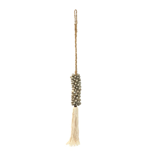 The Shell & Cotton Tassel - Grey - Remood furniture living