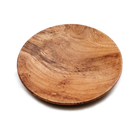 The Teak Root Round Plate - M - Remood furniture living