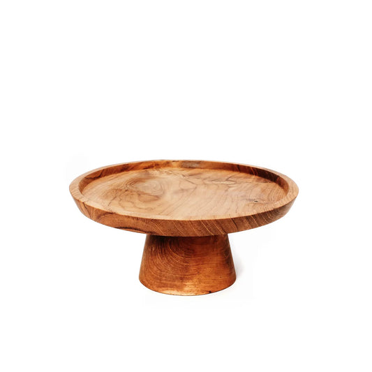 The Teak Root Cake Dish - S - Remood furniture living