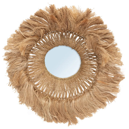 The Abaca Solomon Mirror - Natural - Remood furniture living