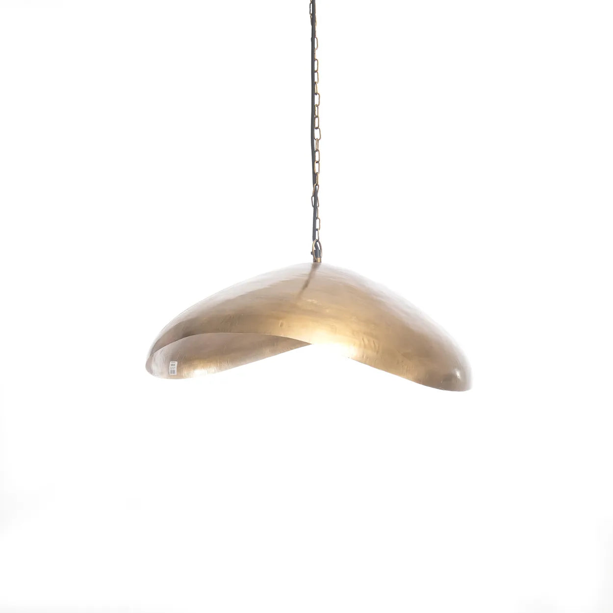 The Fortune Cookie Pendant - Brass - XL - Remood furniture living