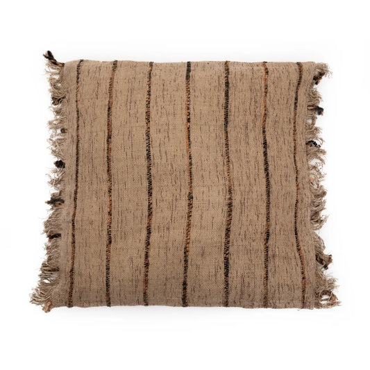 The Oh My Gee Cushion Cover - Beige Black - 60x60 - Remood furniture living