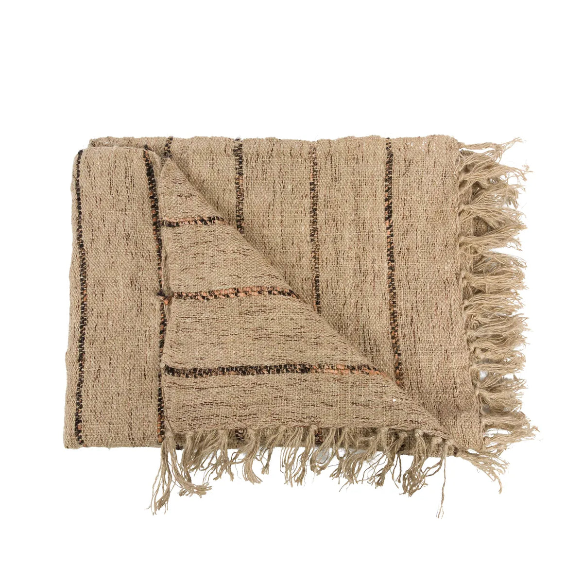 The s'il vous Plaid - Beige Black - Remood furniture living
