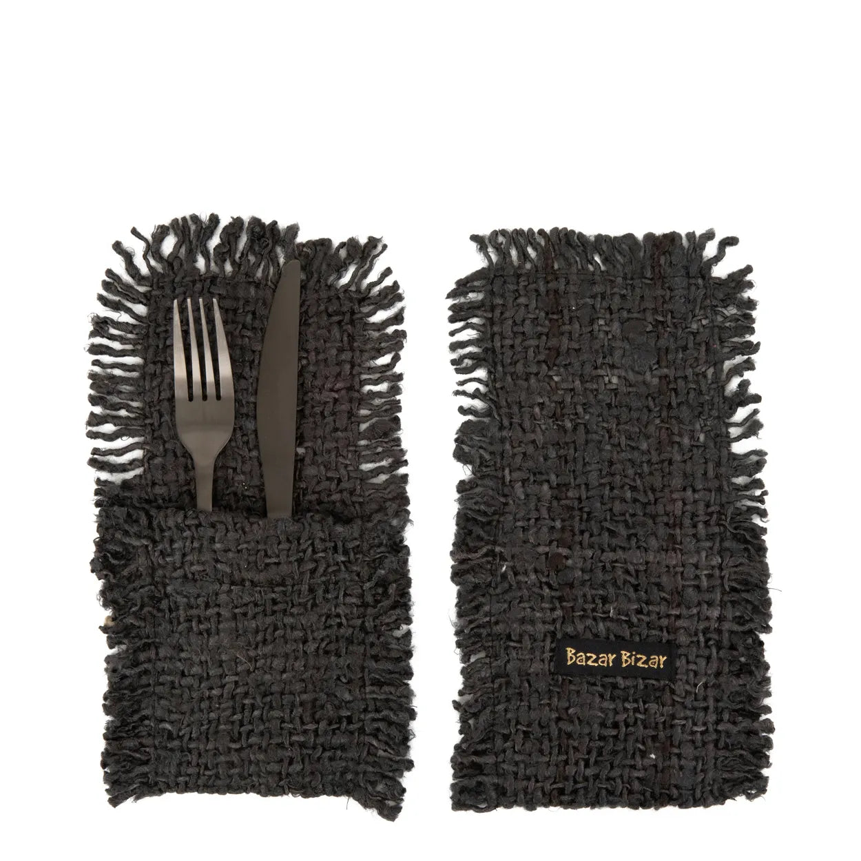 The Oh My Gee Cutlery Holder - Black Navy - Set of 4 - Remood furniture living