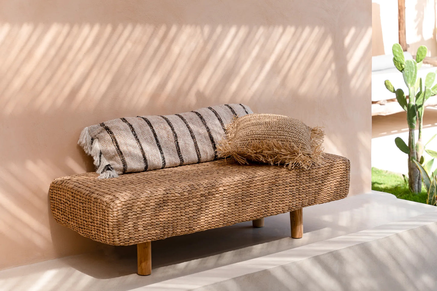 The Oh My Gee Cushion Cover - Bohemian White - 35x100 - Remood furniture living