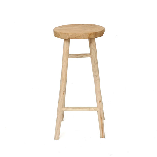The Kedut Bar Stool - Natural - Remood furniture living